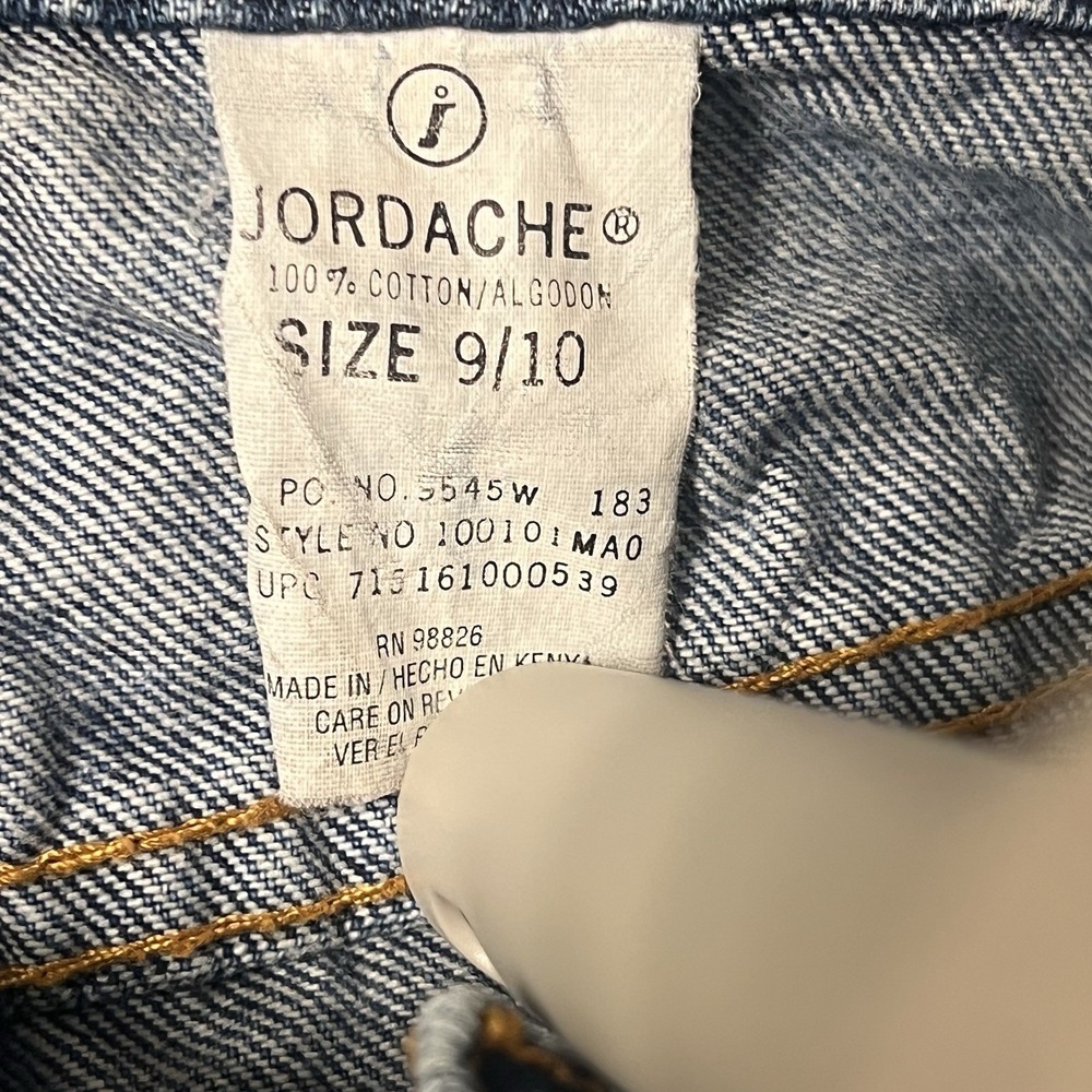 VINTAGE Jordache Womens‎ Jeans 28 X 29 High Rise Zip Ankle Tapered USA 80s 90s - Picture 5 of 6